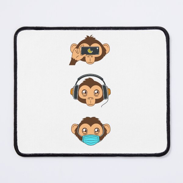 Item preview, Modern 2k Three 3 Wise Monkeys designed and sold by Leeloks.