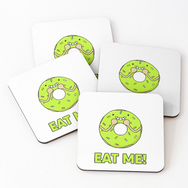 Item preview, Happy Donut, Eat Me! Funny food pun, eat me! Lime Color Doughnut designed and sold by RiciPaneto.