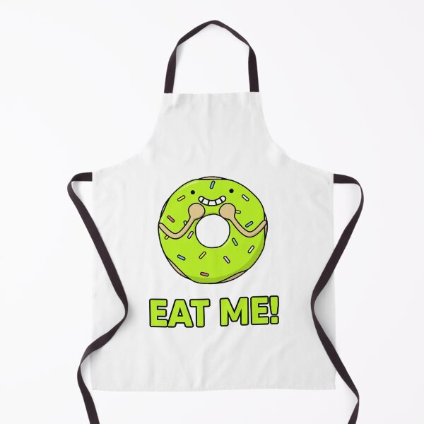 Item preview, Happy Donut, Eat Me! Funny food pun, eat me! Lime Color Doughnut designed and sold by RiciPaneto.
