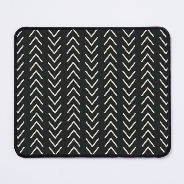 Item preview, Black and Ivory African Tribal MudCloth Textured Pattern designed and sold by thelustrous.