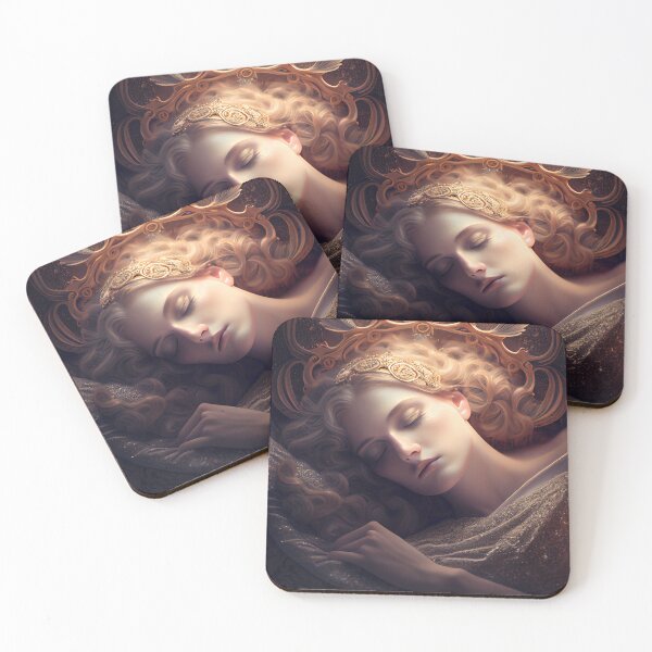 Item preview, Exquisite Slumbers Glistening Dalliance Digital Painting designed and sold by CodeAndColors.