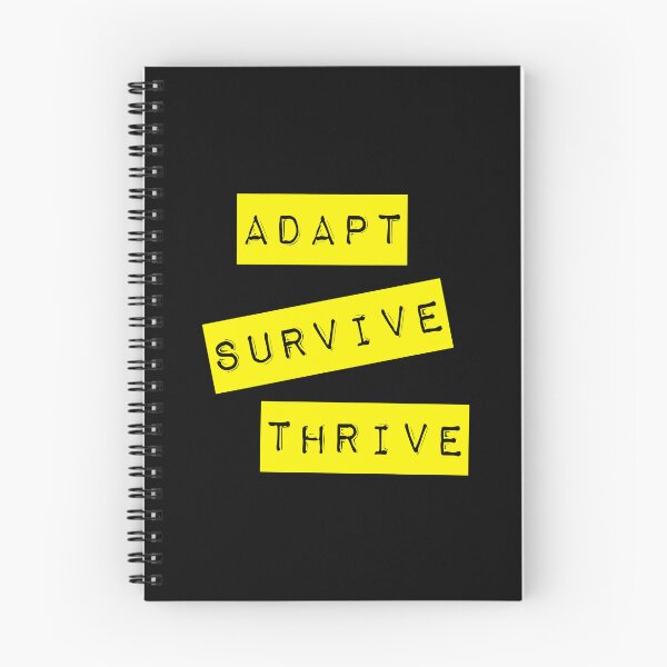 Item preview, Adapt Survive Thrive - Yellow - Survival designed and sold by SirenSeventyOne.