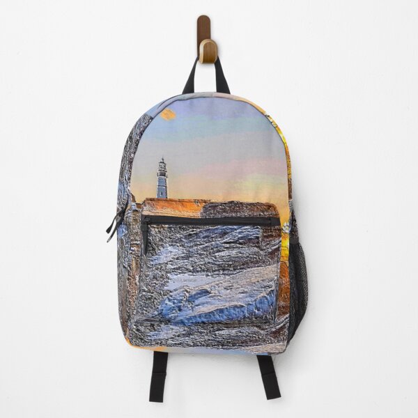 Item preview, Winter Sunset by Lighthouse designed and sold by kristalcurt.