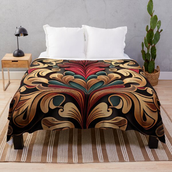 Item preview, Aggressive New Traditional Pattern Digital Painting designed and sold by CodeAndColors.