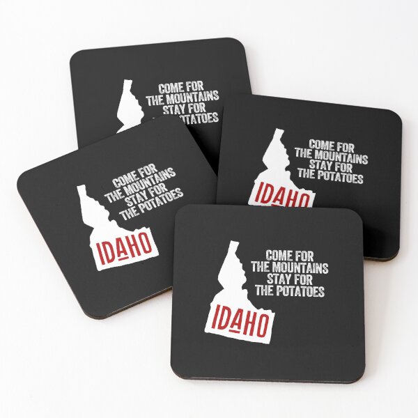 Item preview, IDAHO POTATOES state USA pride United States   designed and sold by w1ckerman.