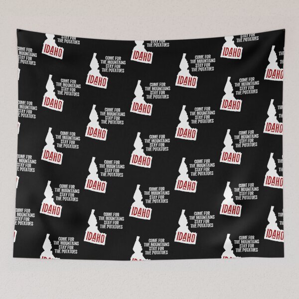 Item preview, IDAHO POTATOES state USA pride United States   designed and sold by w1ckerman.