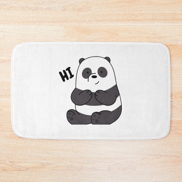 Aperçu de l'œuvre ours panda mignon dire HI. créée et vendue par MetooStore  ⭐⭐⭐⭐⭐.