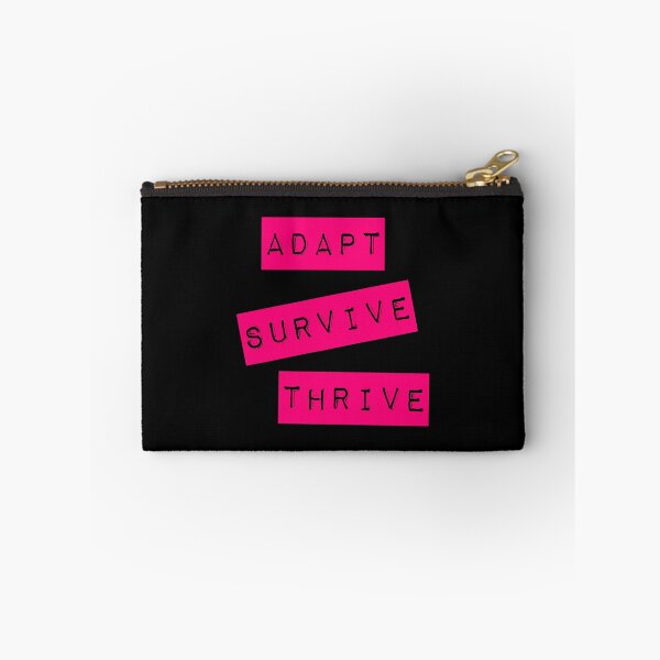Item preview, Adapt Survive Thrive - Pink - Survival designed and sold by SirenSeventyOne.