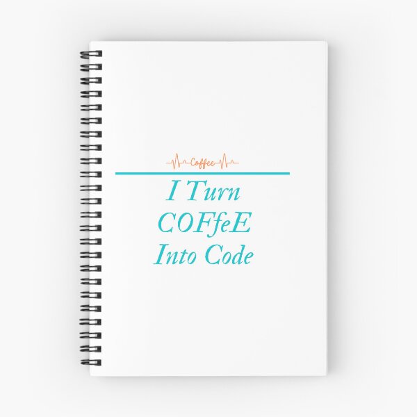 Item preview, i turn coffee into code designed and sold by Gilded Dreams.