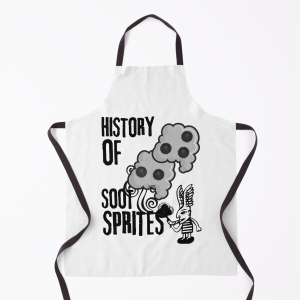 Item preview, The history of the soot sprite, funny cartoon Japanese black soot. designed and sold by HoneyMilkTeex.