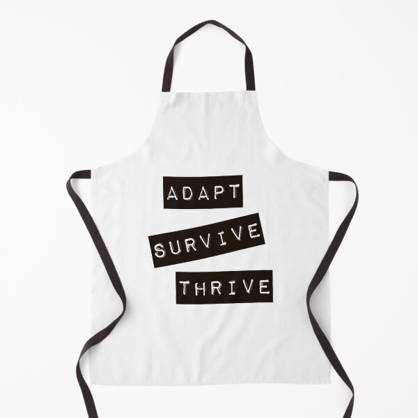 Item preview, Adapt Survive Thrive - Black - Survival designed and sold by SirenSeventyOne.