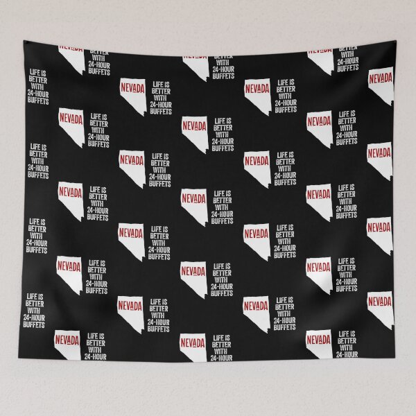 Item preview, NEVADA 24-HOUR BUFFET state USA pride United States   designed and sold by w1ckerman.