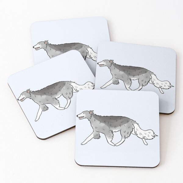 Item preview, Silken windhound dog cute illustration designed and sold by Yarafantasyart.