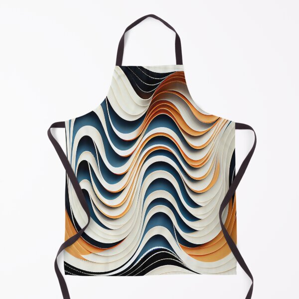 Artikelvorschau, Flowing Minimalist Pattern Digital Painting entworfen und verkauft von CodeAndColors.