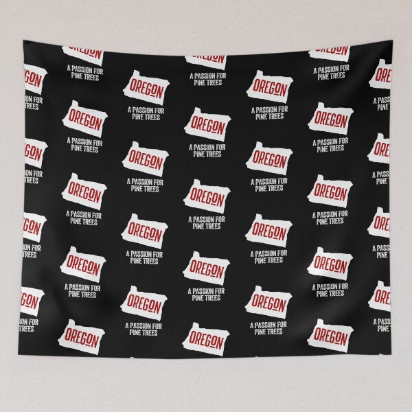 Item preview, OREGON PINE TREES state USA pride United States   designed and sold by w1ckerman.