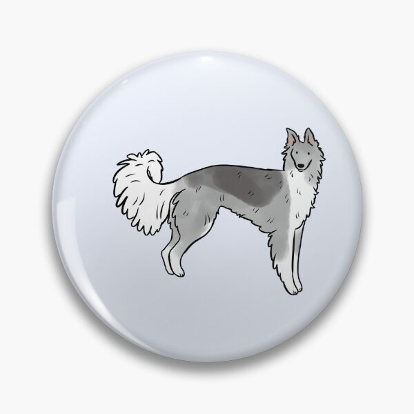 Item preview, Silken windhound dog cute illustration designed and sold by Yarafantasyart.