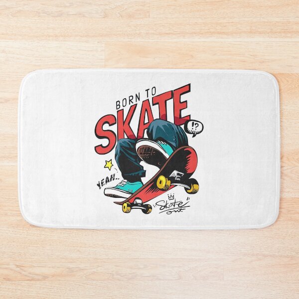 Item preview, Skate, Born To Skate, Skateboard designed and sold by Skateboard-Art.