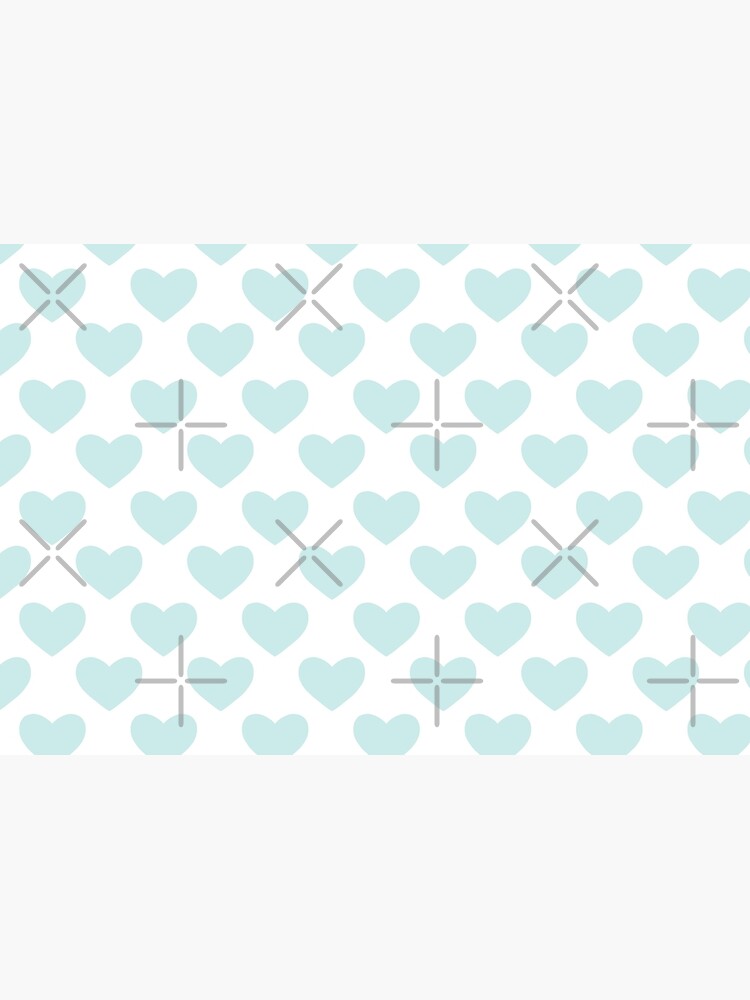 Blue Heart Pattern by nykiway