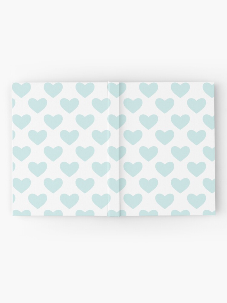 Alternate view of Blue Heart Pattern Hardcover Journal