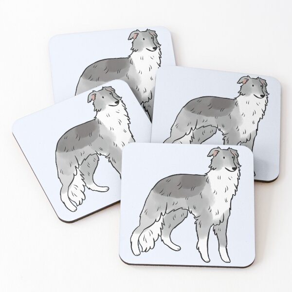 Item preview, Silken windhound dog cute illustration designed and sold by Yarafantasyart.