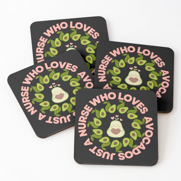 Item preview, Just a Nurse who loves Avocados designed and sold by ShopTwentyFour.