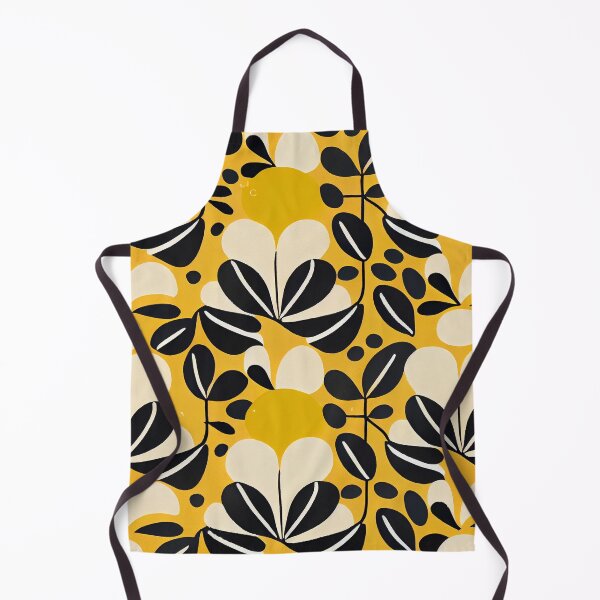 Artikelvorschau, Thick Flat Yellow Minimal California Chic Pattern Digital Painting entworfen und verkauft von CodeAndColors.