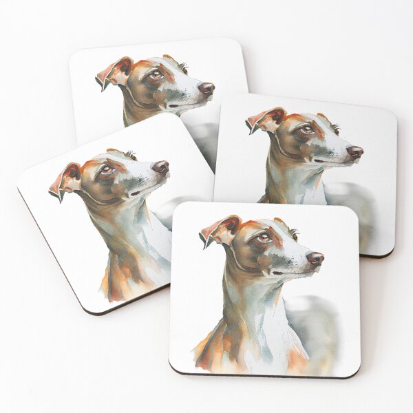 Item preview, Watercolor Painting of Italian Greyhound Small Dog Breed2 designed and sold by Nalaxation.