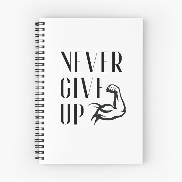 Item preview, Never Give Up designed and sold by RedNeo.