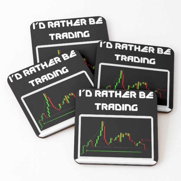 Item preview, I'd Rather Be Trading - Crypto Stocks Trader  designed and sold by The-Vault.