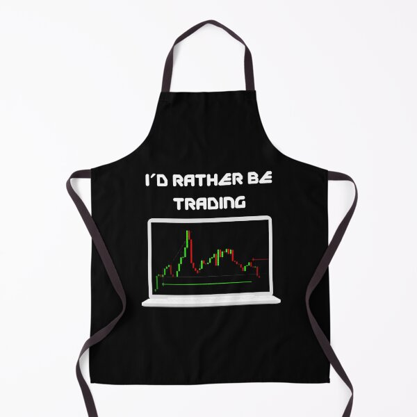 Item preview, I'd Rather Be Trading - Crypto Stocks Trader designed and sold by The-Vault.