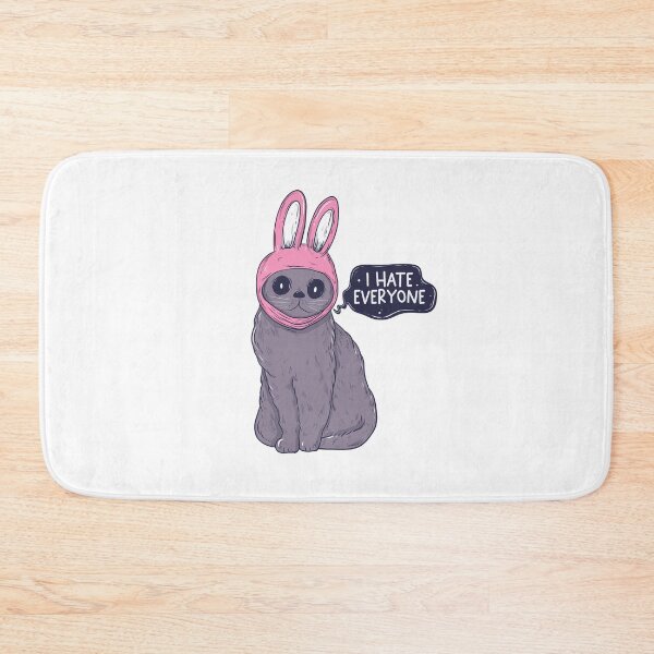 Item preview, I hate everyone cat designed and sold by Jess.a.creates.