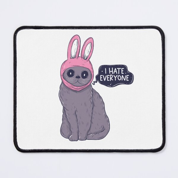 Item preview, I hate everyone cat designed and sold by Jess.a.creates.