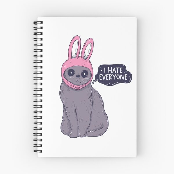 Item preview, I hate everyone cat designed and sold by Jess.a.creates.