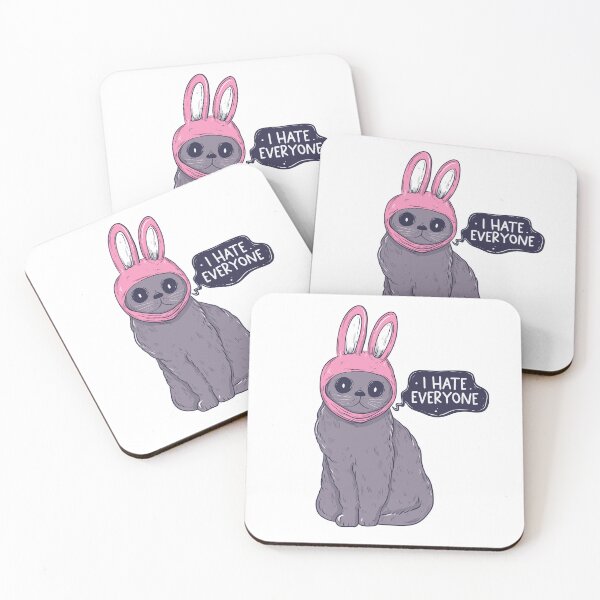 Item preview, I hate everyone cat designed and sold by Jess.a.creates.