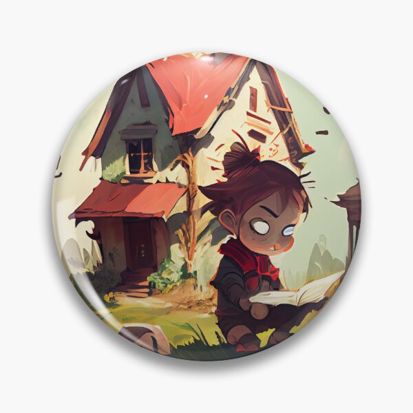 Artikelvorschau, Yard Pen A Splotchy Tale Digital Painting entworfen und verkauft von CodeAndColors.