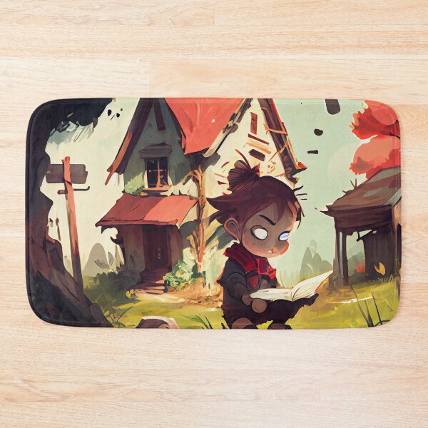 Item preview, Yard  Pen A Splotchy Tale Digital Painting designed and sold by CodeAndColors.