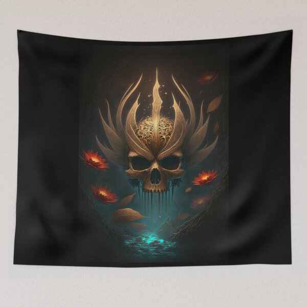 Item preview, Skull Art #877 designed and sold by SkullsClubhouse.