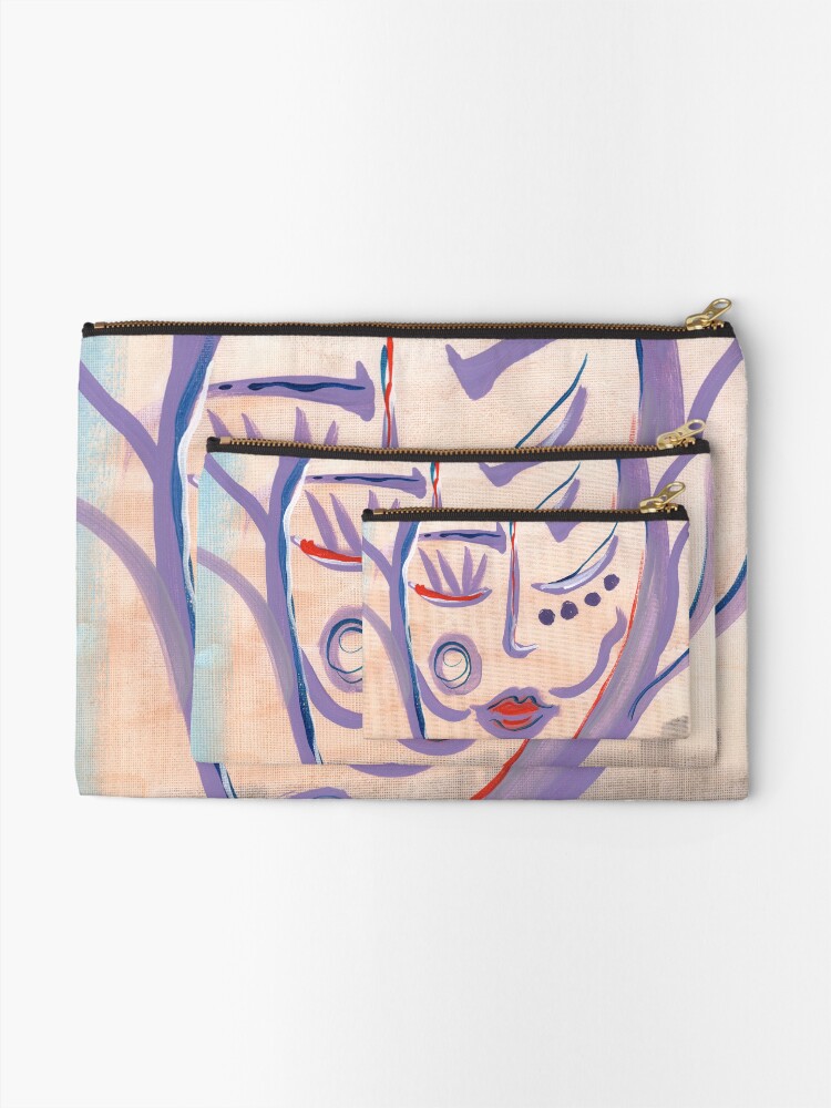 Alternate view of Queen Mother Zipper Pouch