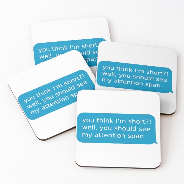 Item preview, I Have a Short Attention Span designed and sold by Zooone.