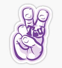 TCU Texas Christian University Fort Worth Sticker
