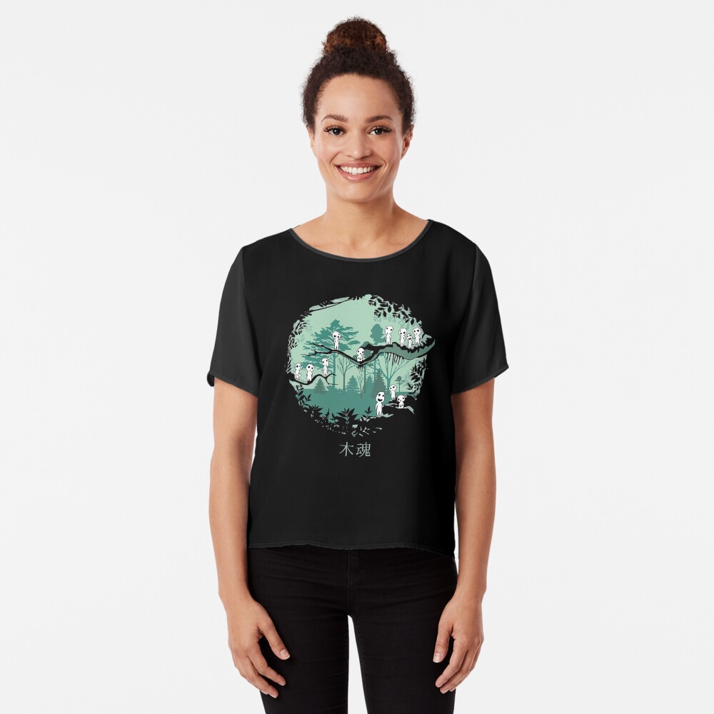 Vista previa del artículo con la obra «Blusa», diseñado y vendido por HoneyMilkTeex.