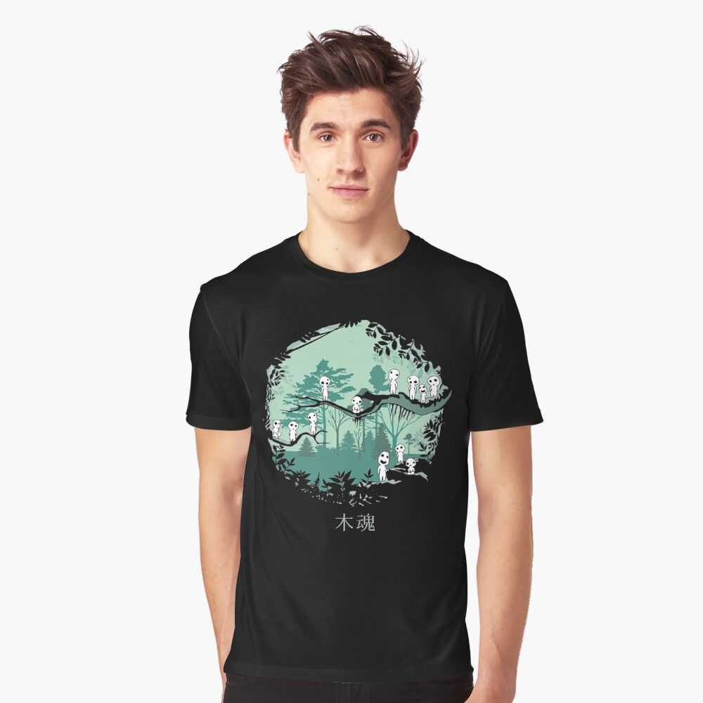 Vista previa del artículo con la obra «Camiseta gráfica», diseñado y vendido por HoneyMilkTeex.