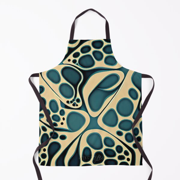 Item preview, Futuristic Simple Organic Animal Print Pattern Digital Painting designed and sold by CodeAndColors.