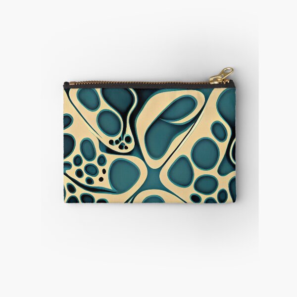 Item preview, Futuristic Simple Organic Animal Print Pattern Digital Painting designed and sold by CodeAndColors.