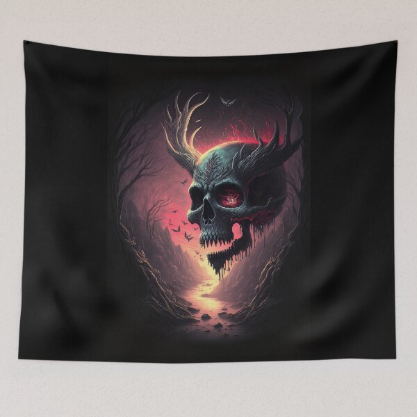 Item preview, Skull Art #869 designed and sold by SkullsClubhouse.