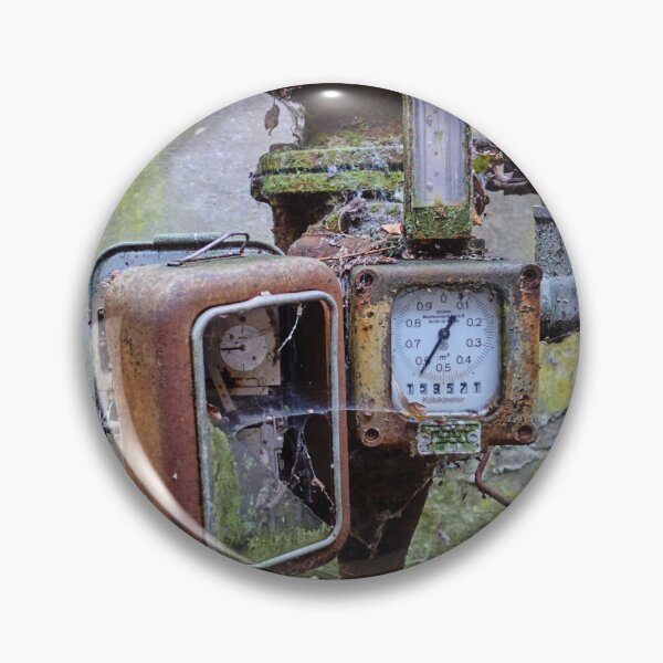 Item preview, Urbex Photography | Overgrown dial gauge designed and sold by Cora Wirth.