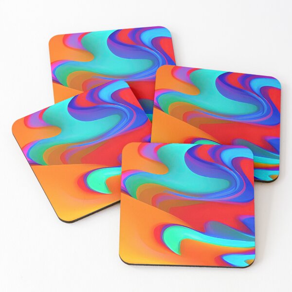 Item preview, Abstract Colourful Fluid designed and sold by Arkneer.