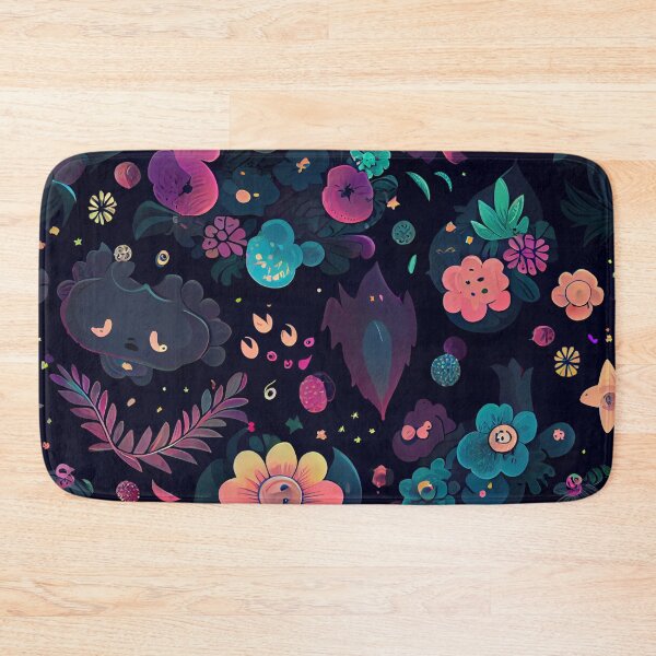 Item preview, Impressionist Detailed Kawaii Dark Transitional Pattern Digital Painting designed and sold by CodeAndColors.