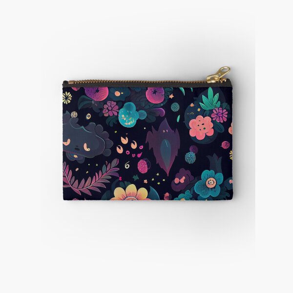 Aperçu de l'œuvre Impressionist Detailed Kawaii Dark Transitional Pattern Digital Painting créée et vendue par CodeAndColors.