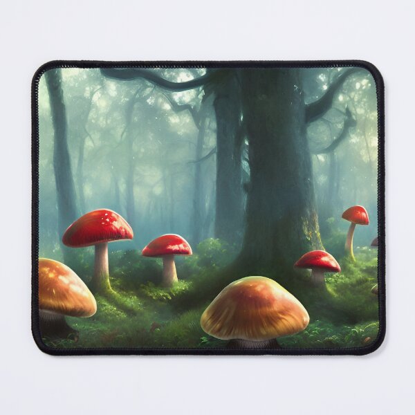 Item preview, Mushroom dreamscape designed and sold by Nicolette Vermeulen.